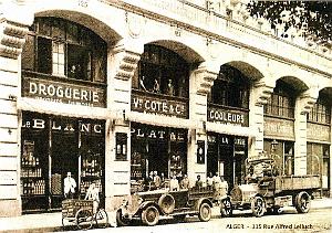 1764- Alger - 115 Rue Alfred lelluch - Droguerie Vve Cote et Cie - 1926